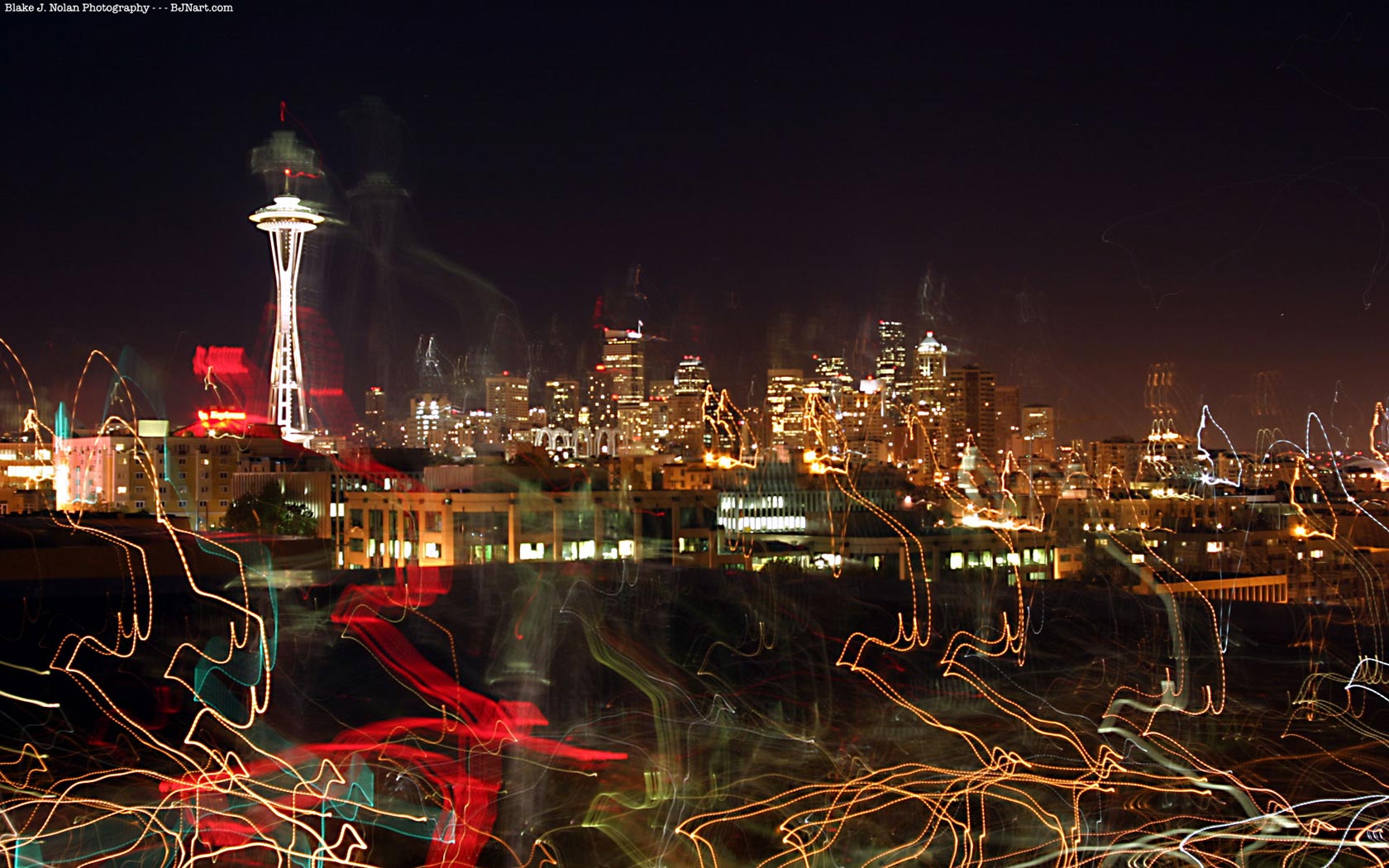Seattle-plný-světel